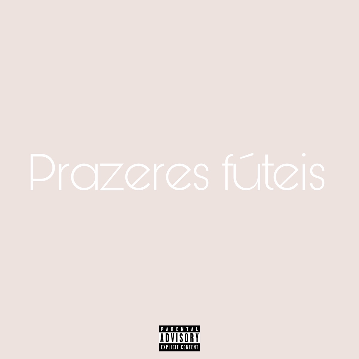 Prazeres fúteis - Single by A$tro Boy & Savi Beats album cover