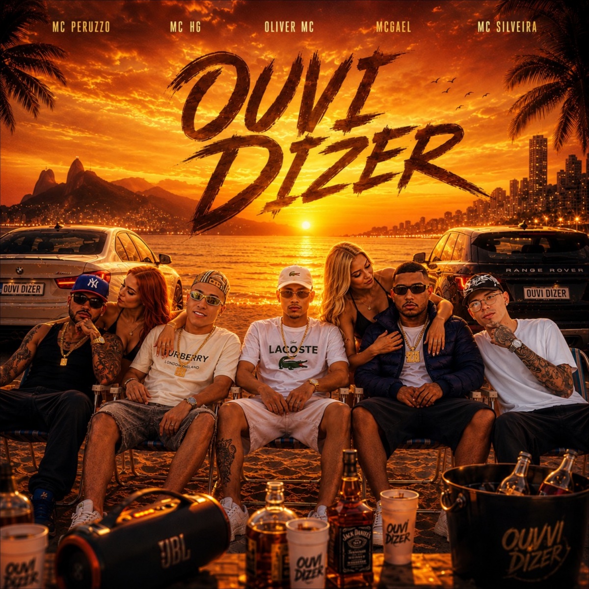 Ouvi Dizer (feat. DJ IGU BEATS) - Single by MC HG, Oliver MC, MC Peruzzo, Mc Gael & MC Silveira album cover