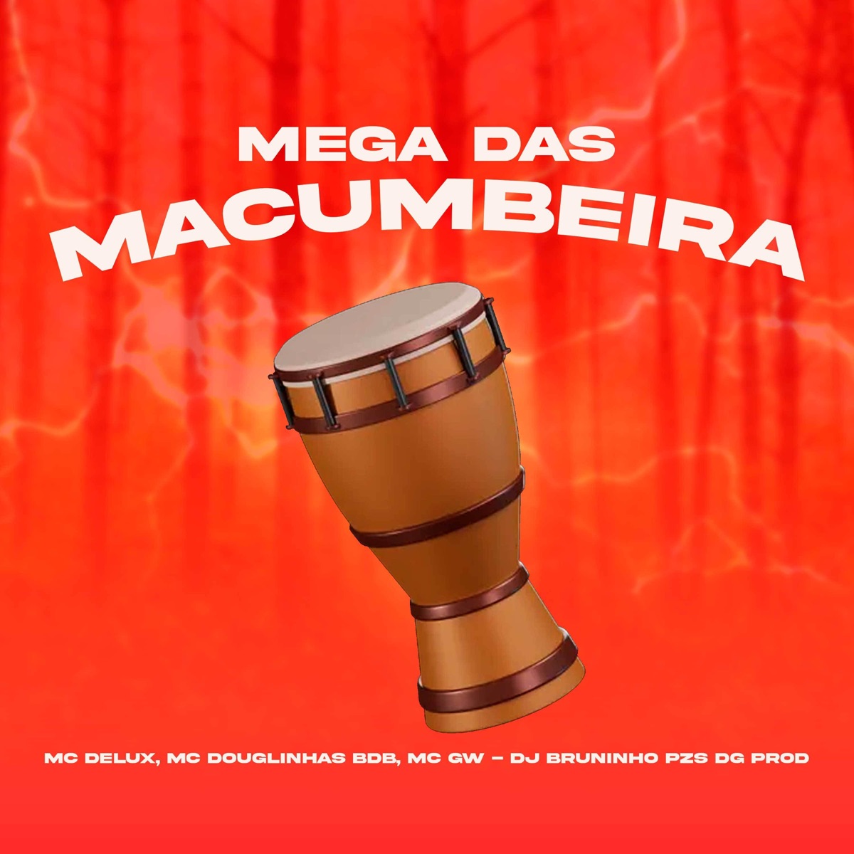 Mega das Macumbeira (feat. Dj Bruninho Pzs) - Single by Mc Douglinhas BDB, Mc Delux & Mc Gw album cover