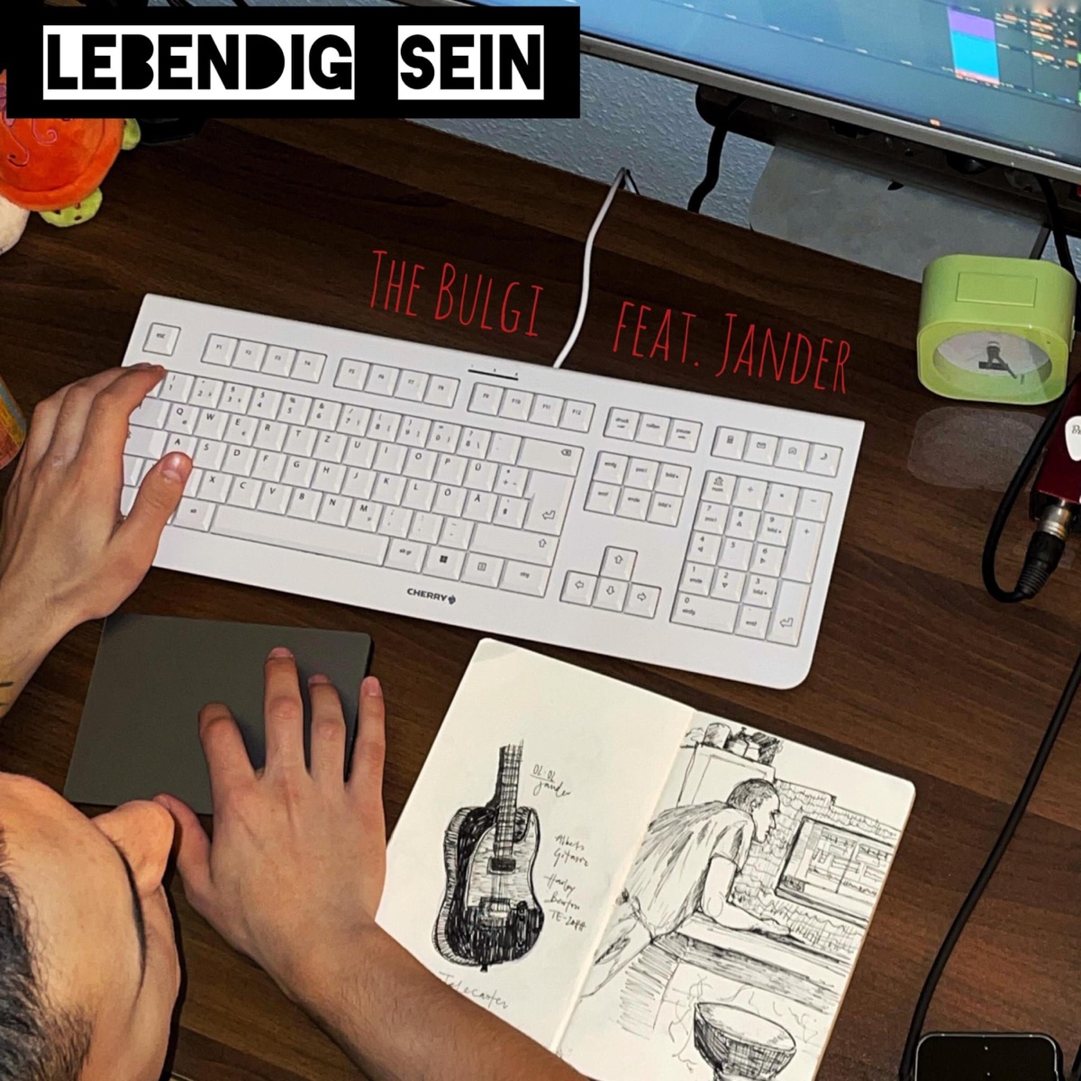 lebendig sein (feat. Jander) - Single by The Bulgi album cover