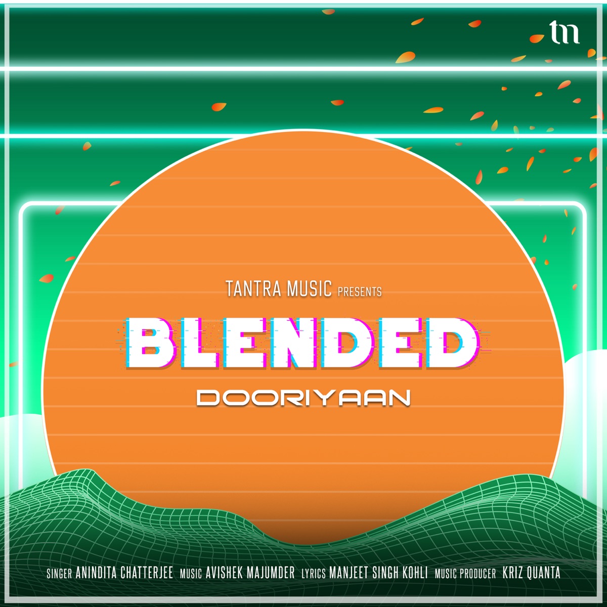 Dooriyaan (Blended) - Single by Anindita Chatterjee, Avishek Majumder & Kriz Quanta album cover