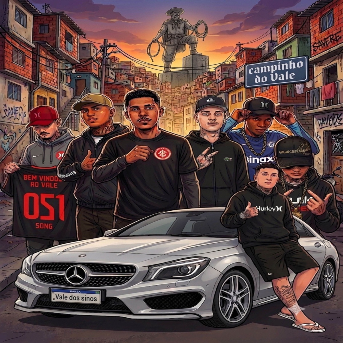CAmPiNho Do VaLe (feat. MC RV, Bruninhochef, mc pzk, MC VR, MC AL 051 & Bruno Ari) - Single by AndyMc_rs album cover