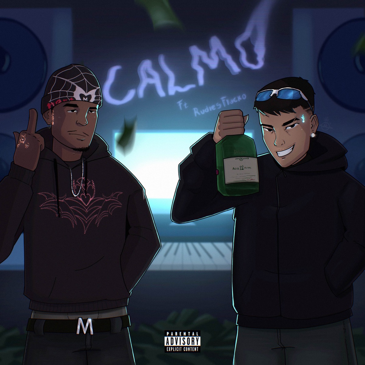 CALMO (feat. Rudies Flacko) - Single by Green Icy album cover