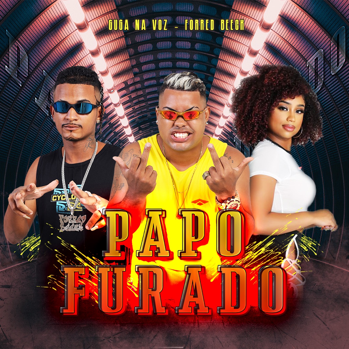 Papo Furado - Single by Guga na Voz & Forred beeck album cover