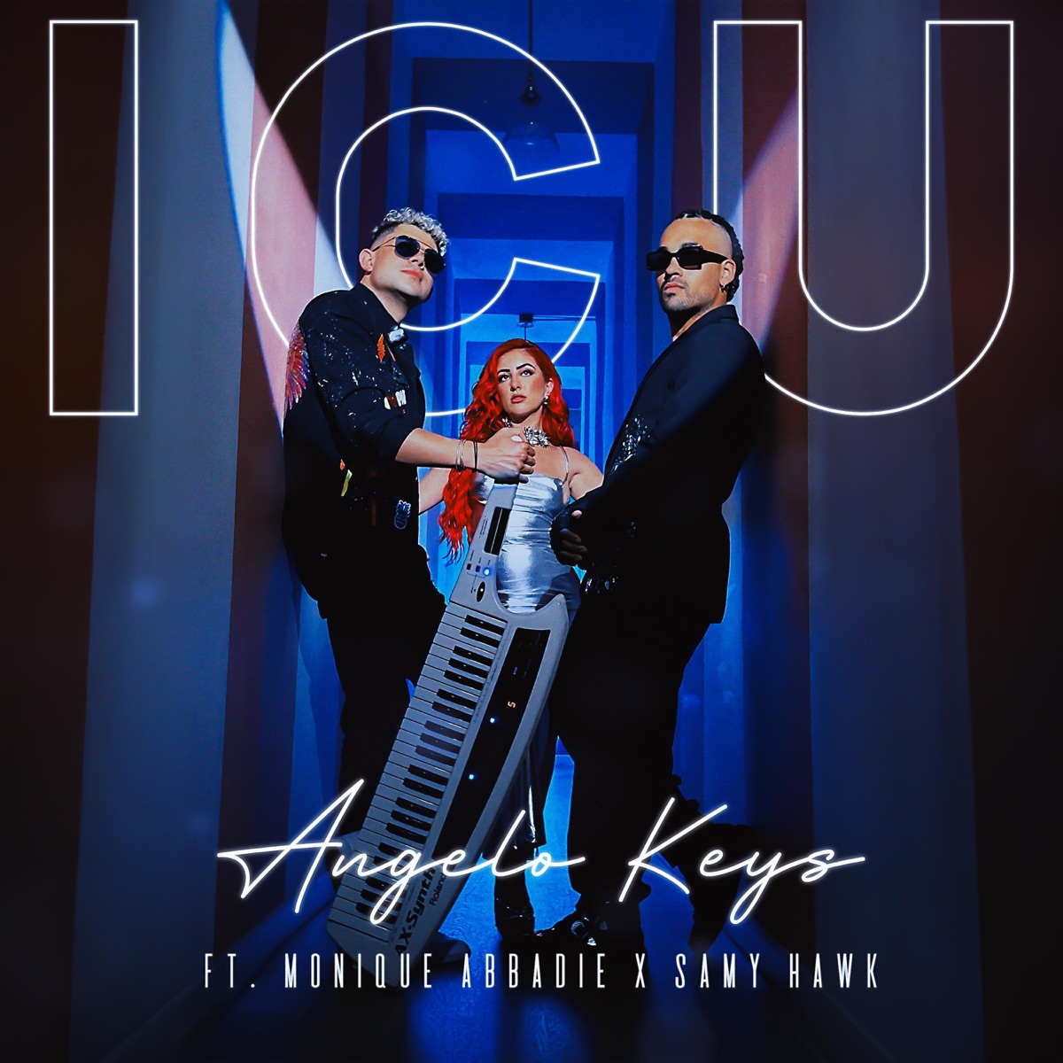 ICU (feat. Monique Abbadie & Samy Hawk) - Single by Angelo Keys album cover