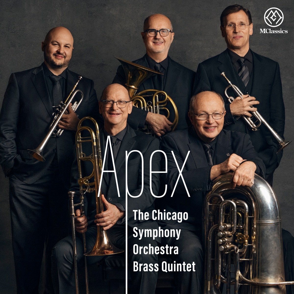 Apex by The Chicago Symphony Orchestra Brass Quintet album cover
