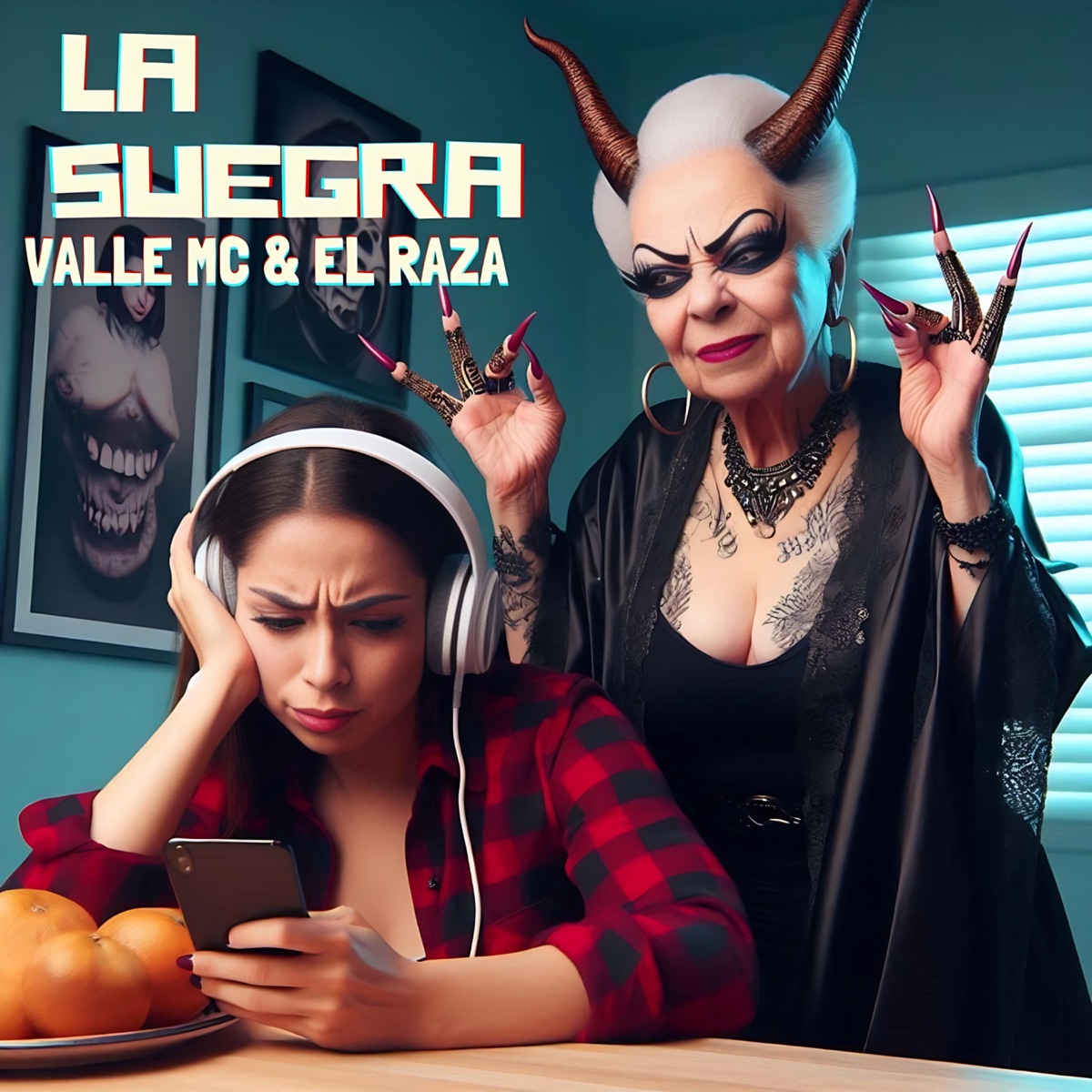 La Suegra (feat. El Raza) - Single by Valle Mc album cover