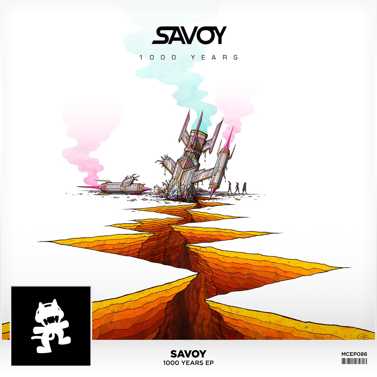 1000 Years - EP by Savoy album cover