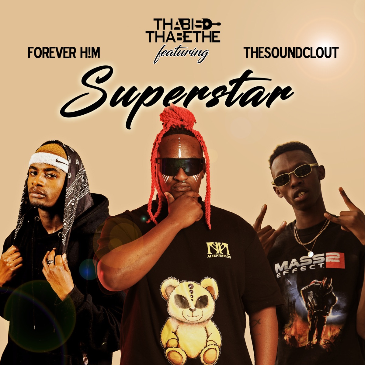 Superstar (feat. Forever H!M & TheSoundClout) - Single by Thabiso Thabethe album cover