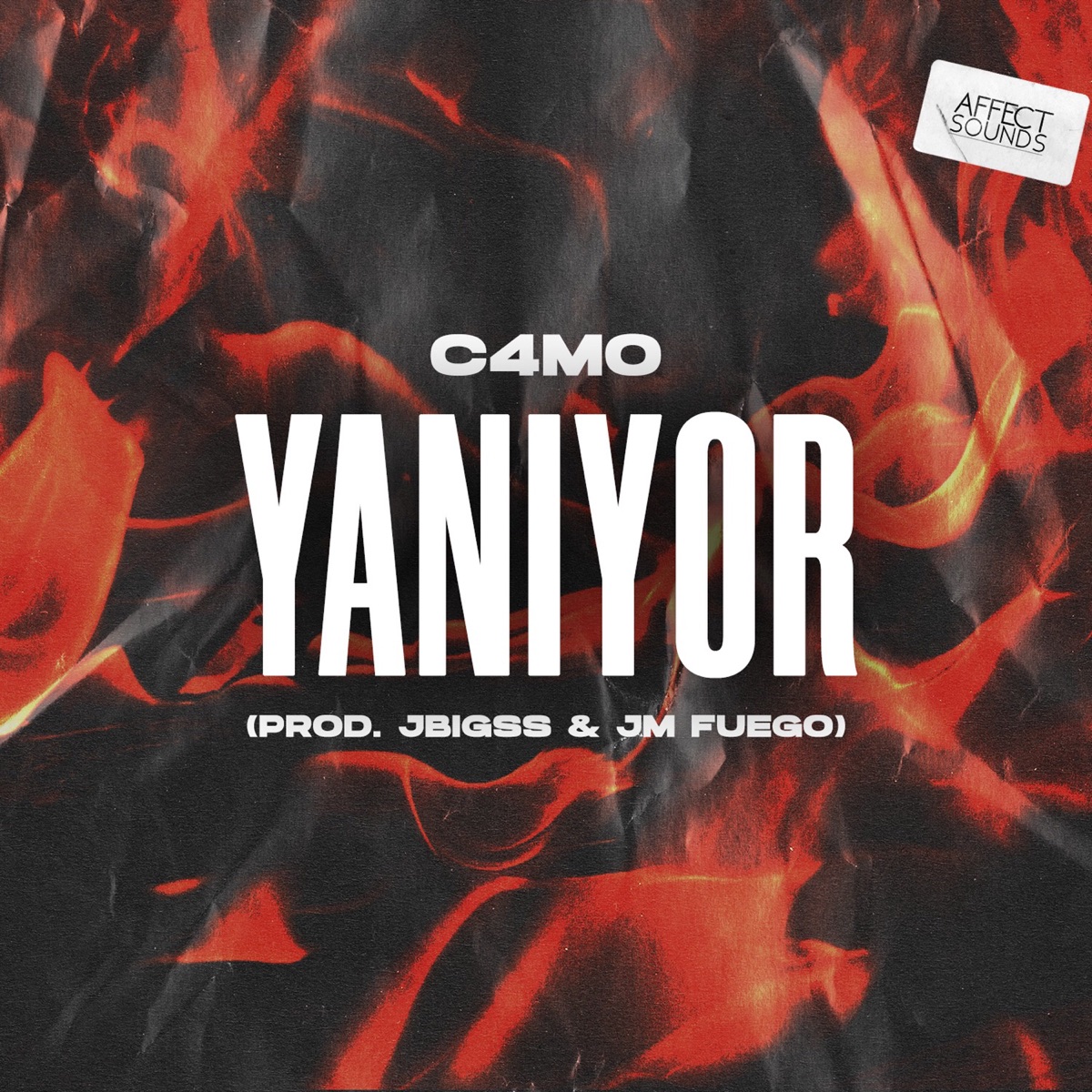 Yaniyor - Single by C4mo & JBigss album cover