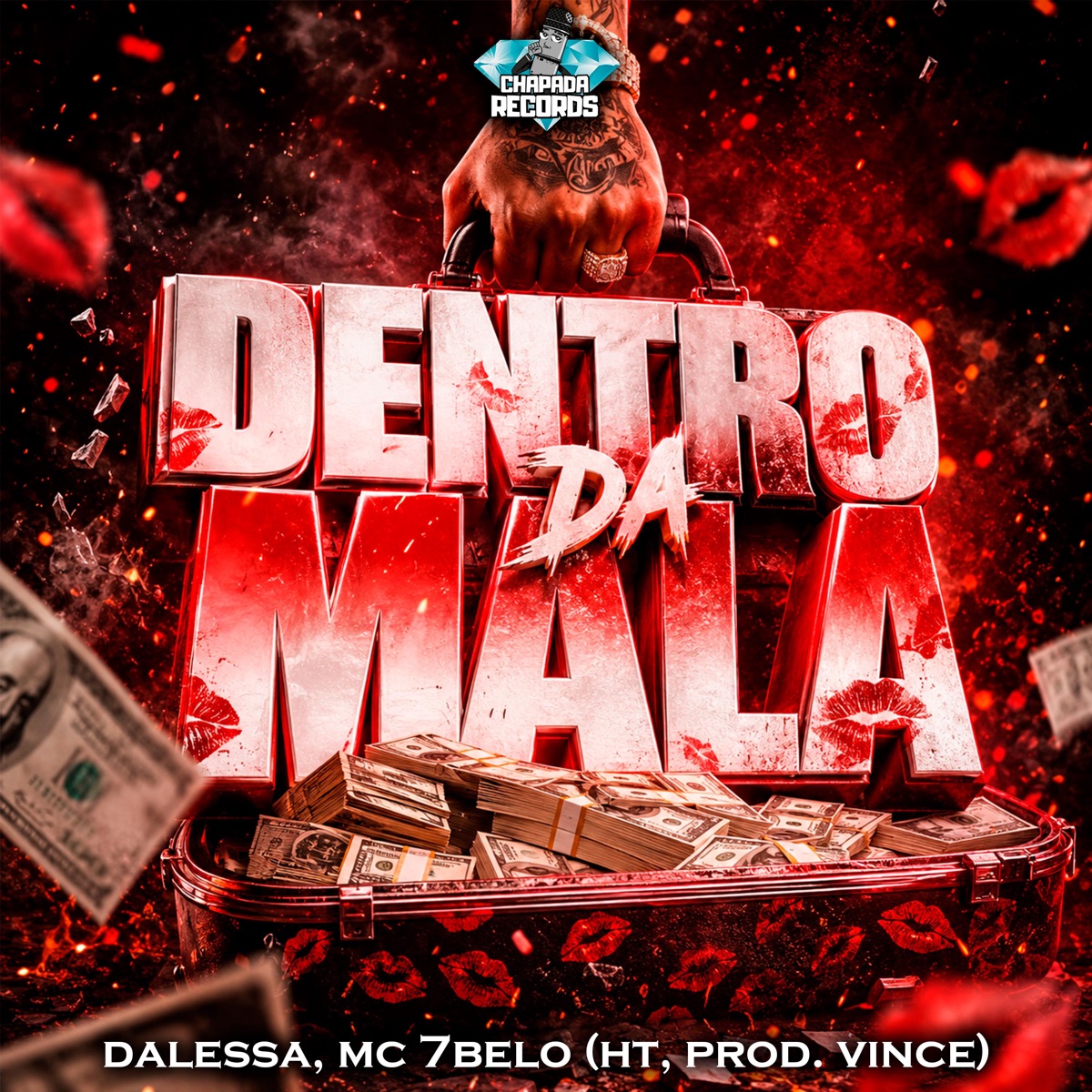 Dentro Da Mala - Single by Dalessa, Mc 7Belo, Ht & prod.vince album cover