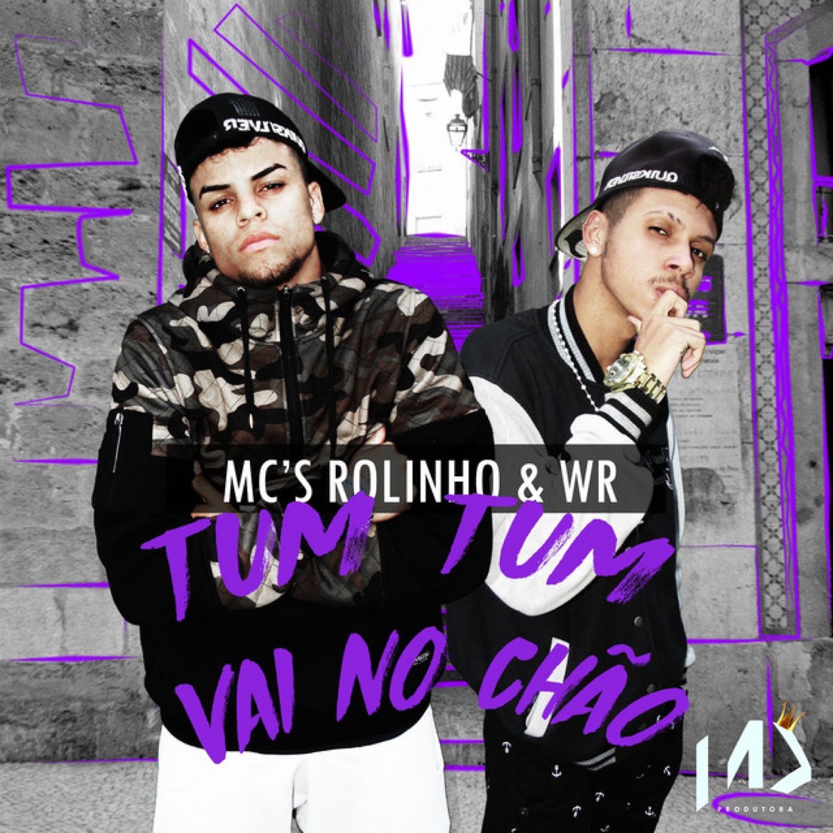 Tum Tum Vai no Chão - Single by MC Rolinho & MC WR album cover