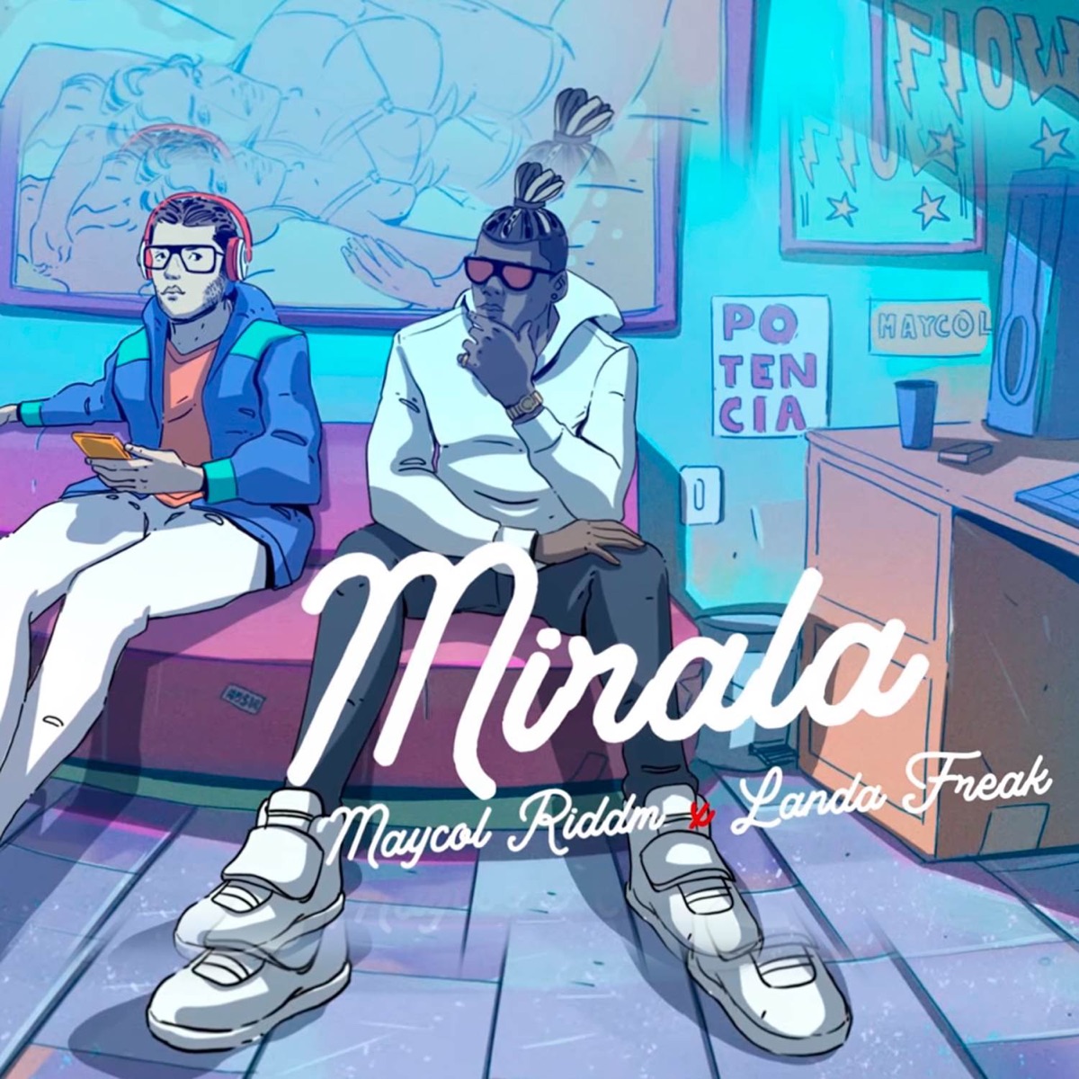 Mirala - Single by Maycol Riddim & Landa Freak album cover