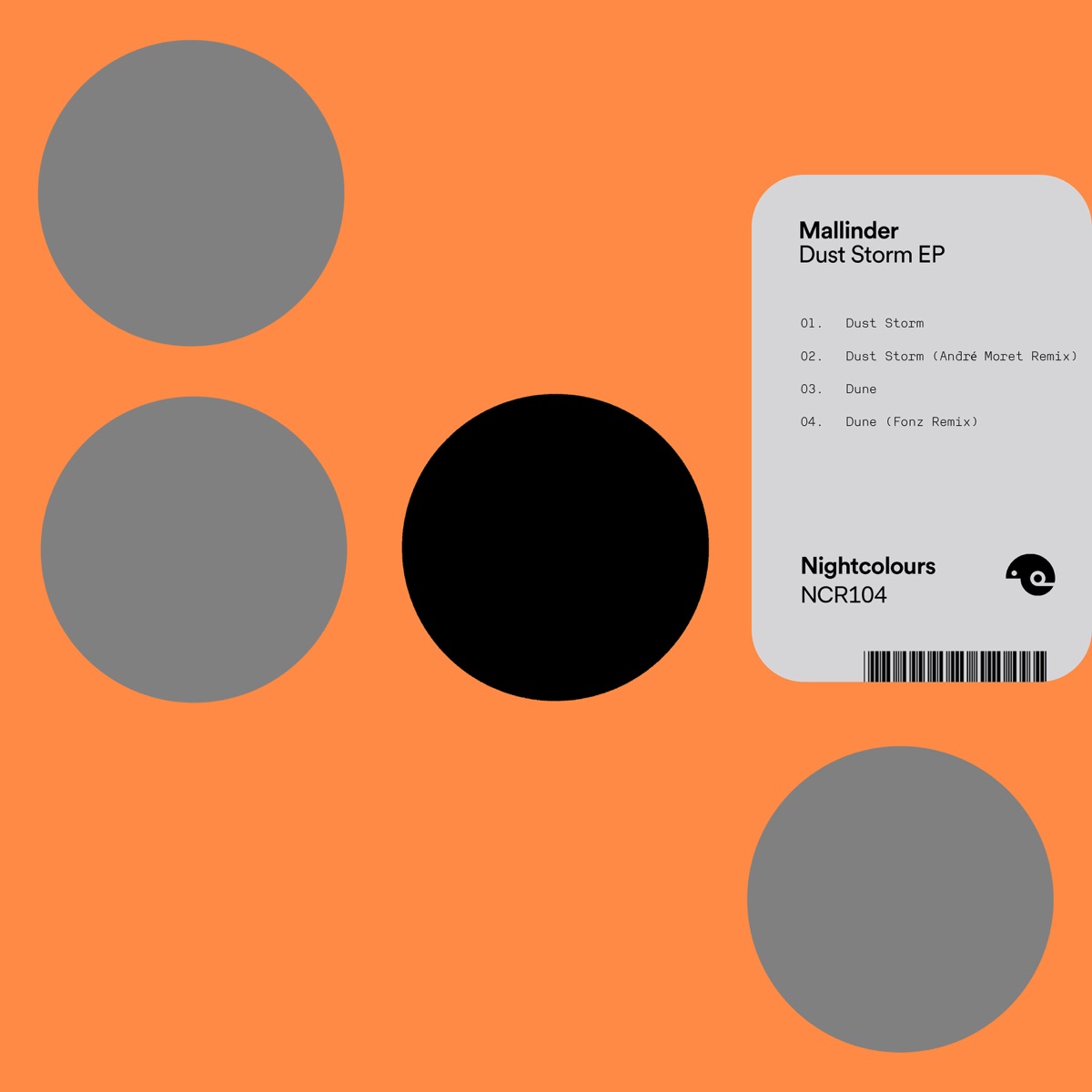 Dust Storm - EP by Mallinder album cover