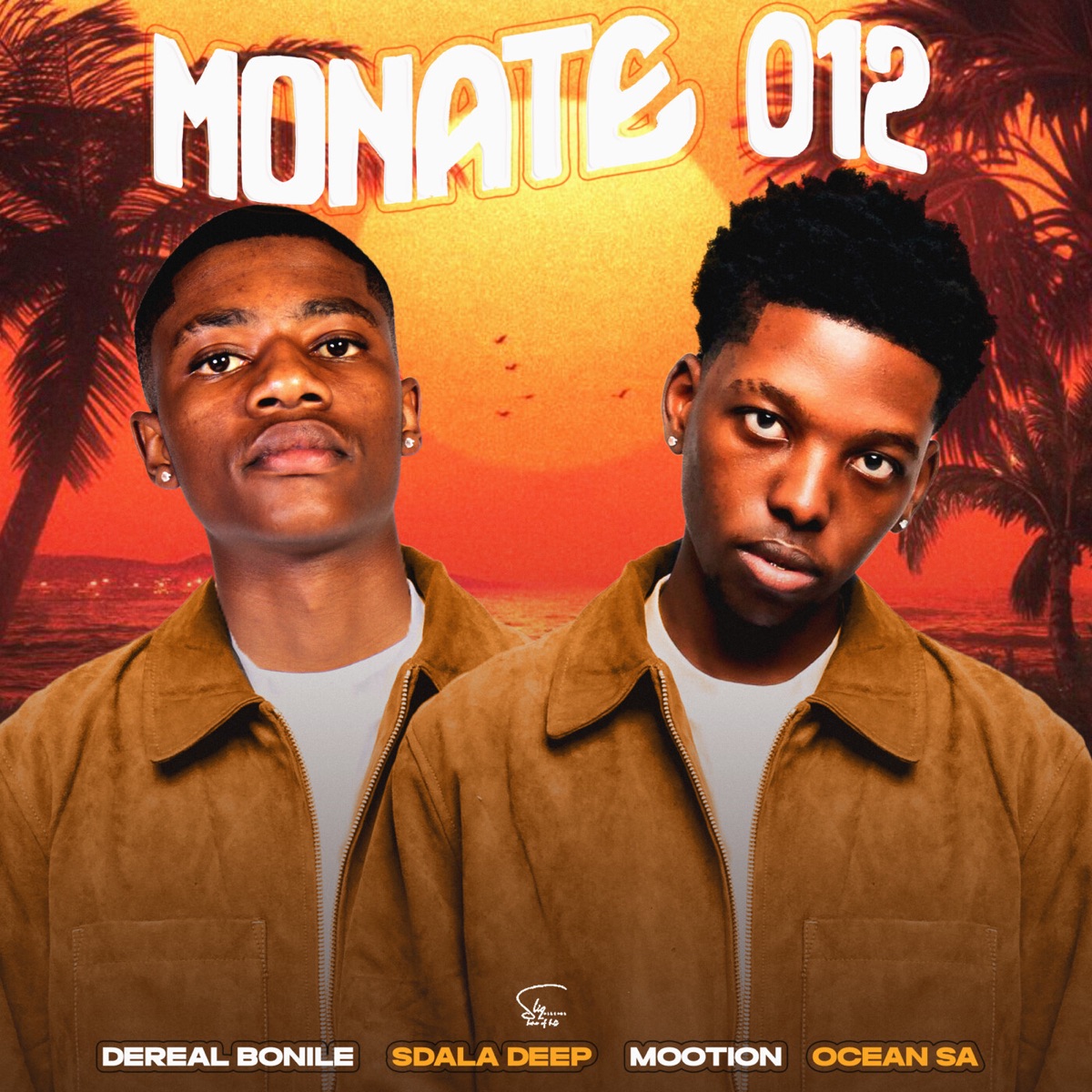 Monate 012 (feat. Ocean_SA) - Single by Dereal Bonile, Sdala Deep & M00tion album cover