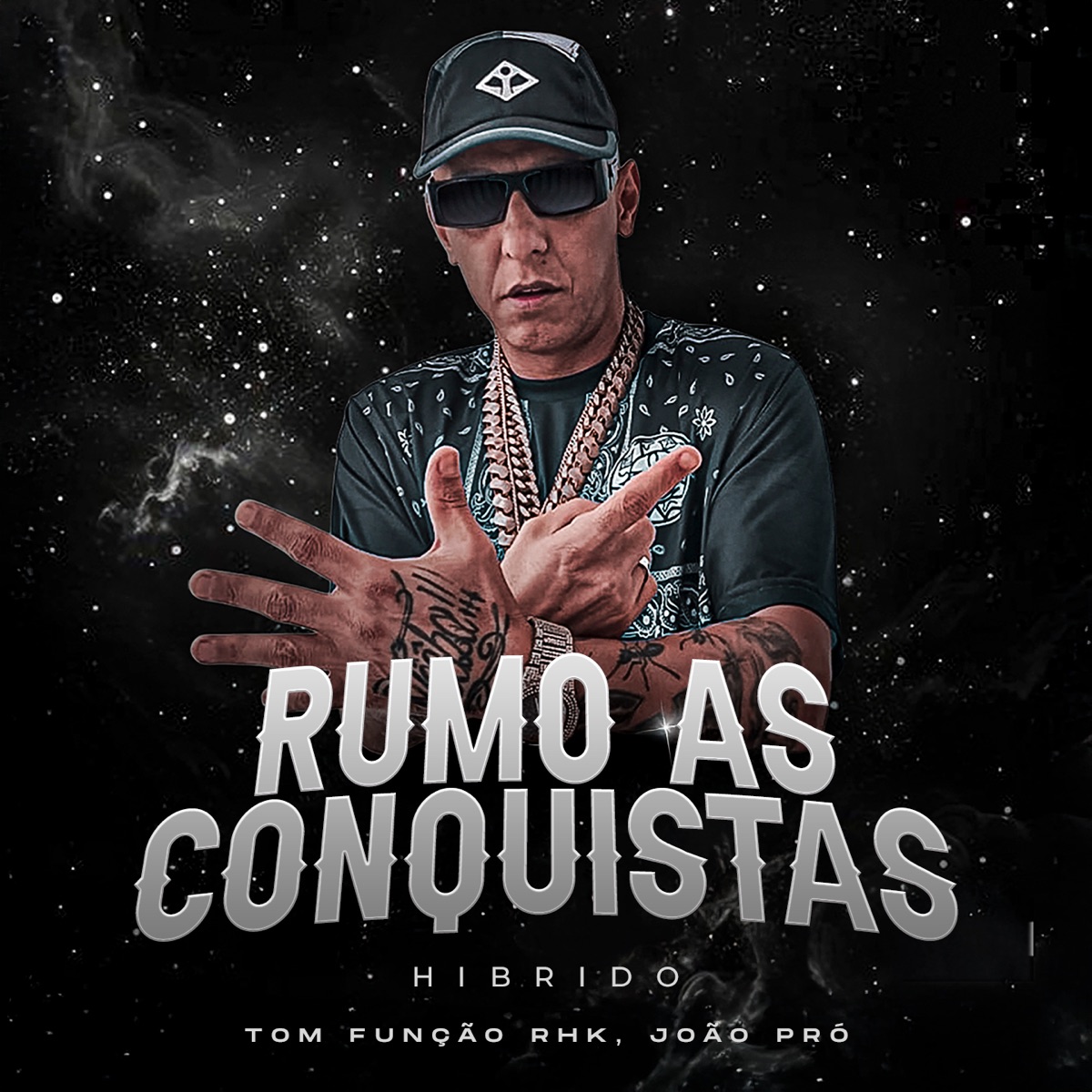 Rumo As Conquistas (feat. João Pró) [Híbrido] - Single by Tom (Função RHK) album cover