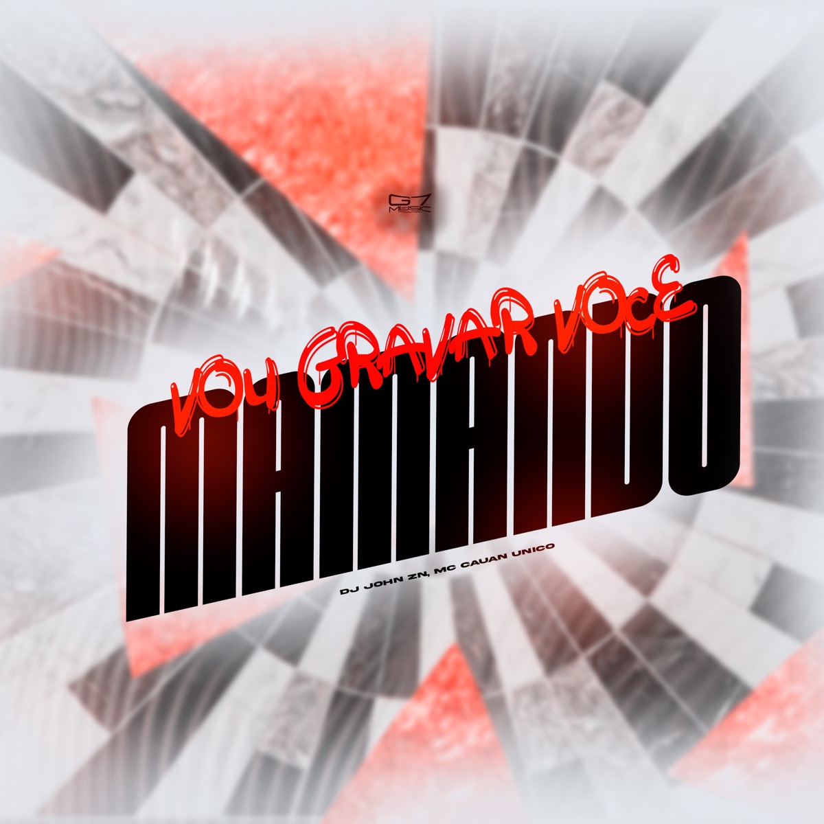 Vou Gravar Você Mamando - Single by DJ JOHN ZN & MC Cauan Único album cover
