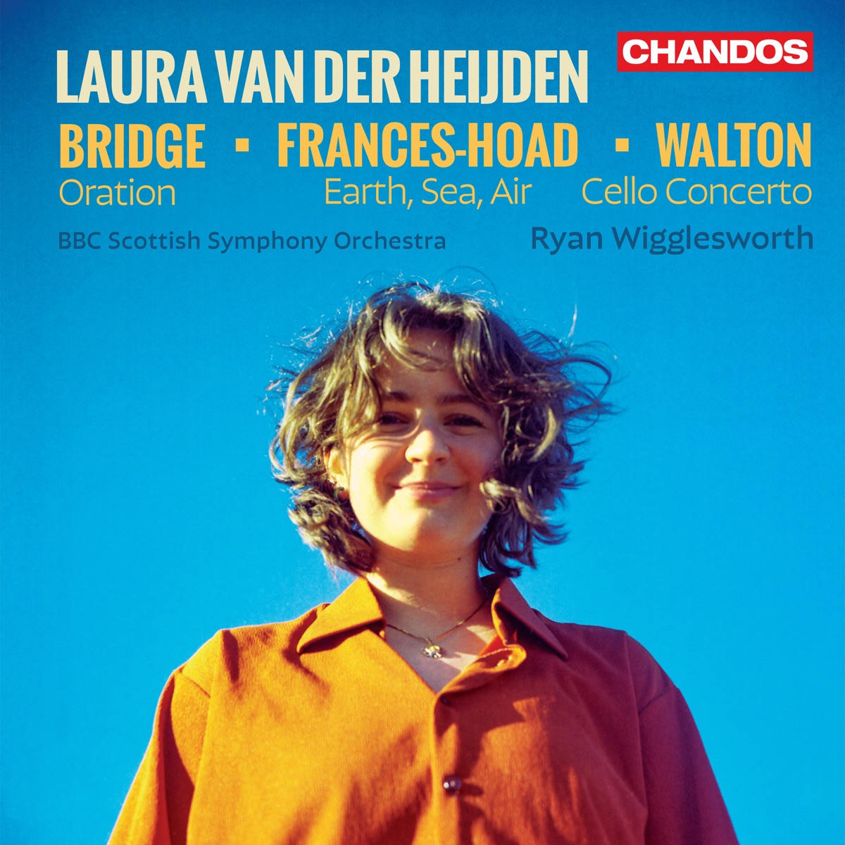 Earth, Sea & Air by Laura van der Heijden, BBC Scottish Symphony Orchestra & Ryan Wigglesworth album cover