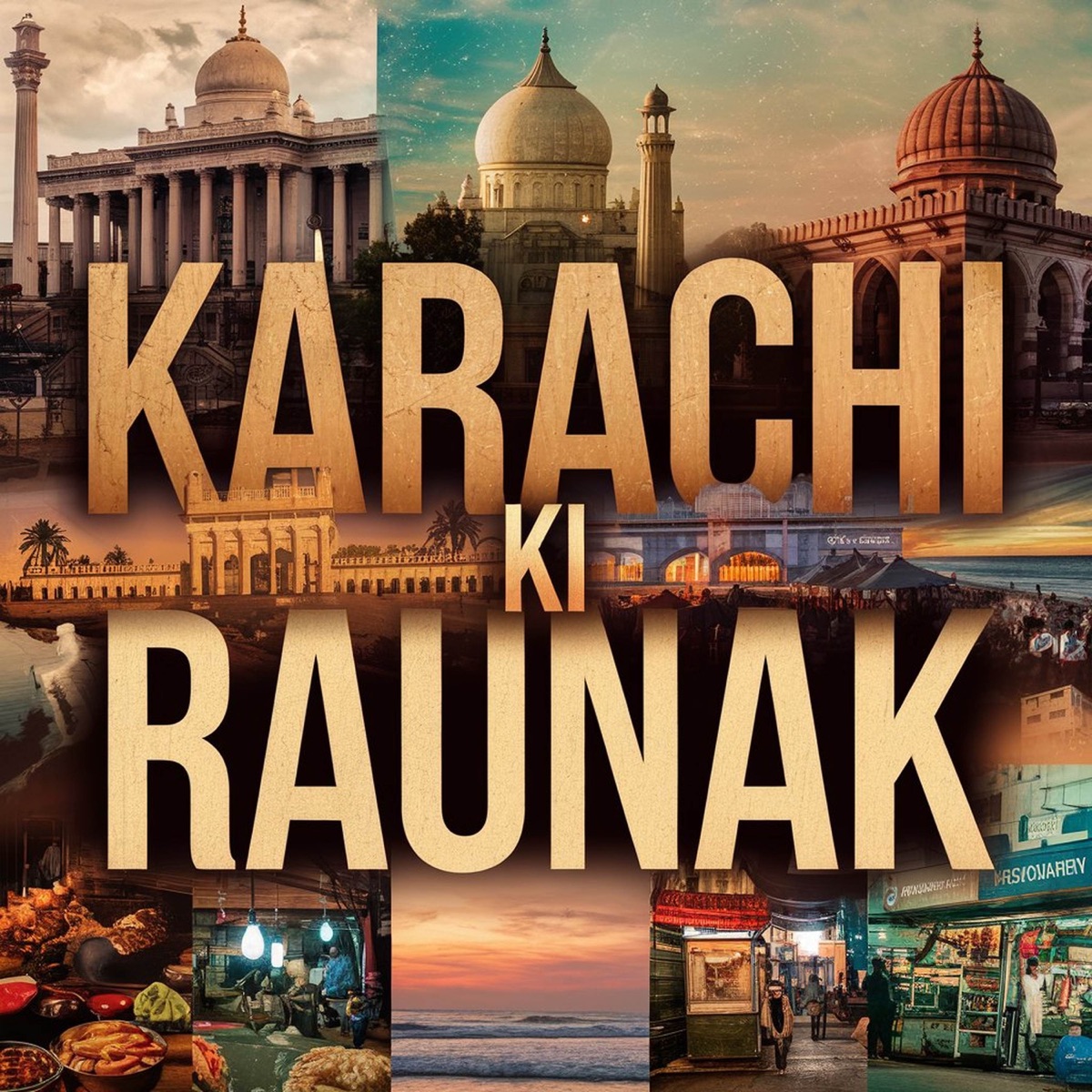 Karachi Ki Raunak - Single by Farhad Gill, Mursalin Amjad & Music Violet Group album cover