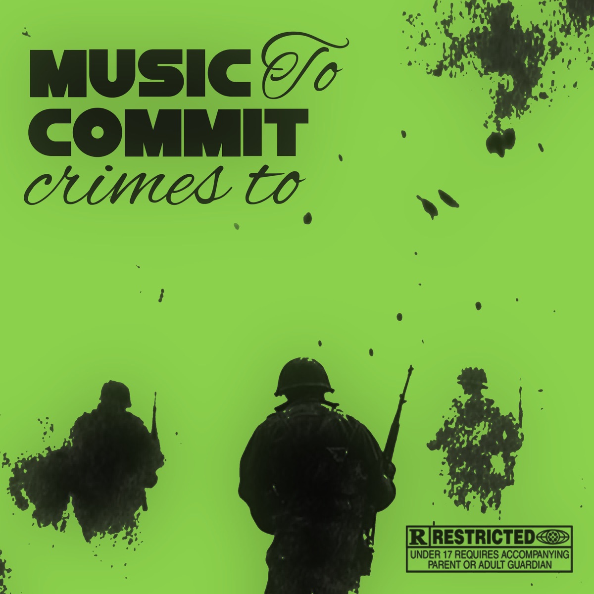 MUSIC TO COMMIT CRIMES TO - Single by sxrkr album cover