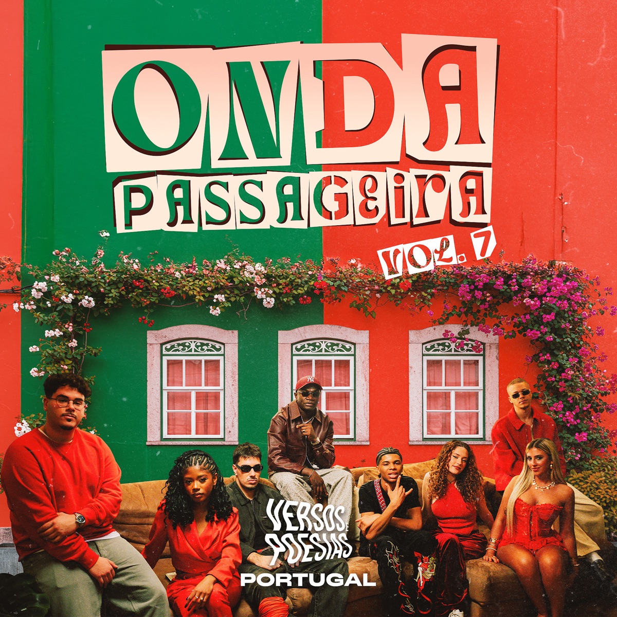 Versos & Poesias #7: Onda Passageira (feat. SK5naVOZ, CADU, Karen Serena, Cari, KVN LOPES, Beatriz Abrunhosa, Kaako & Black Vision) - Single by Black Spygo album cover