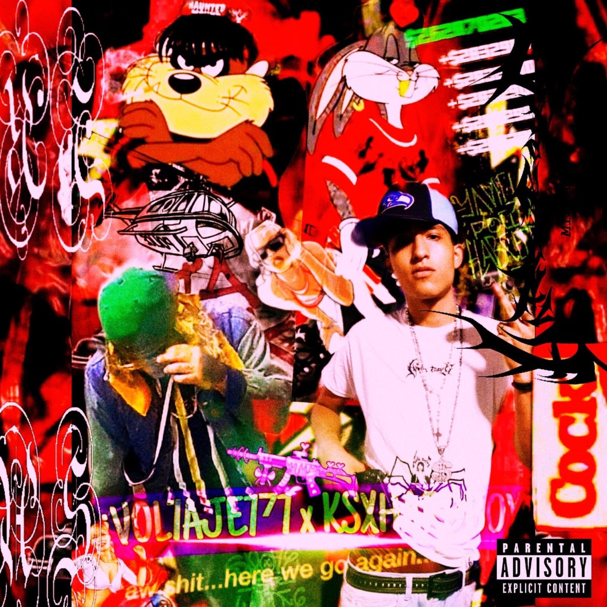 ¿VOL7AJE7⁷7 x KSXHARDBOY$ (feat. Flow v7 Voltaje) - Single by ksxhardboy album cover