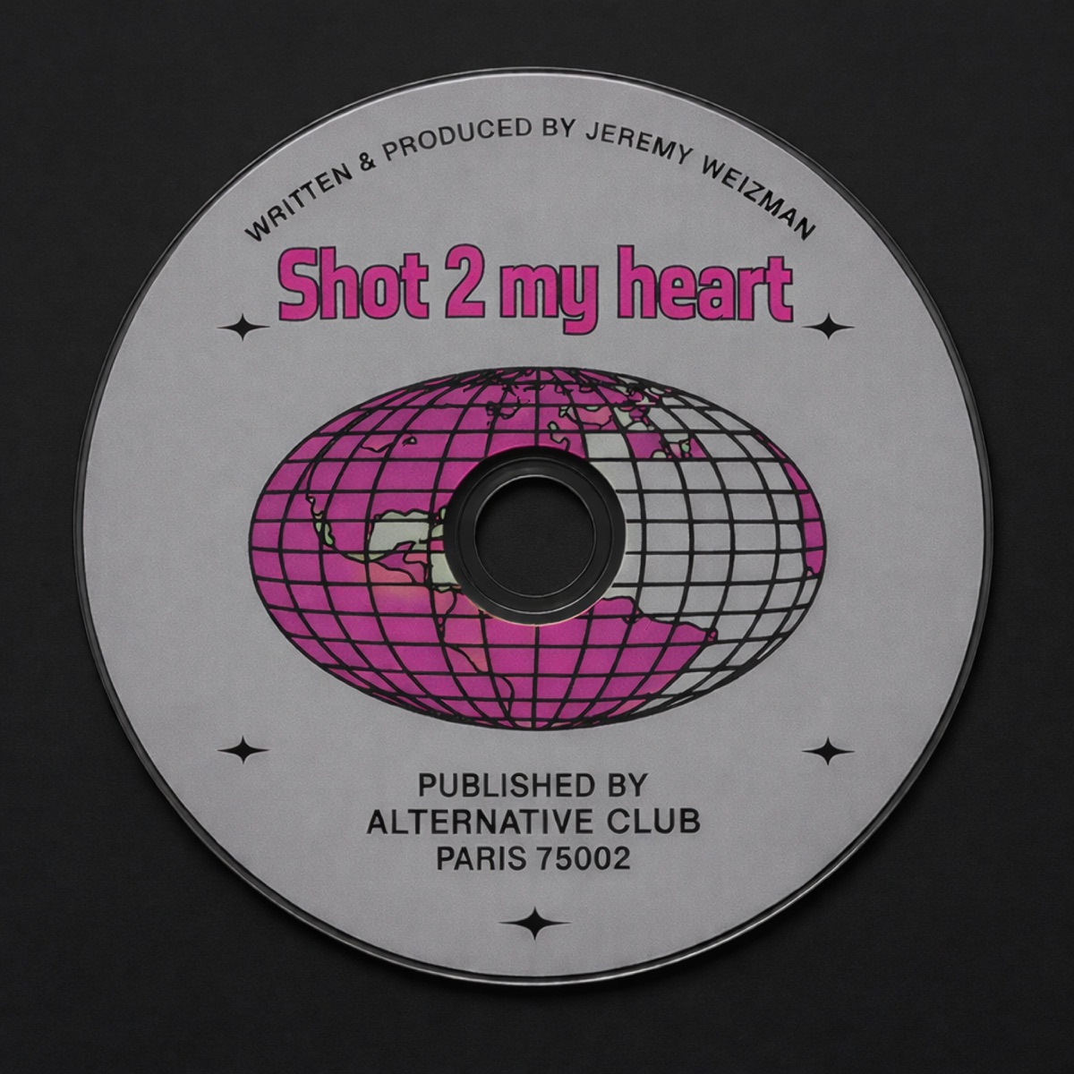 Shot 2 my heart - Single by Jérémy Weizman album cover
