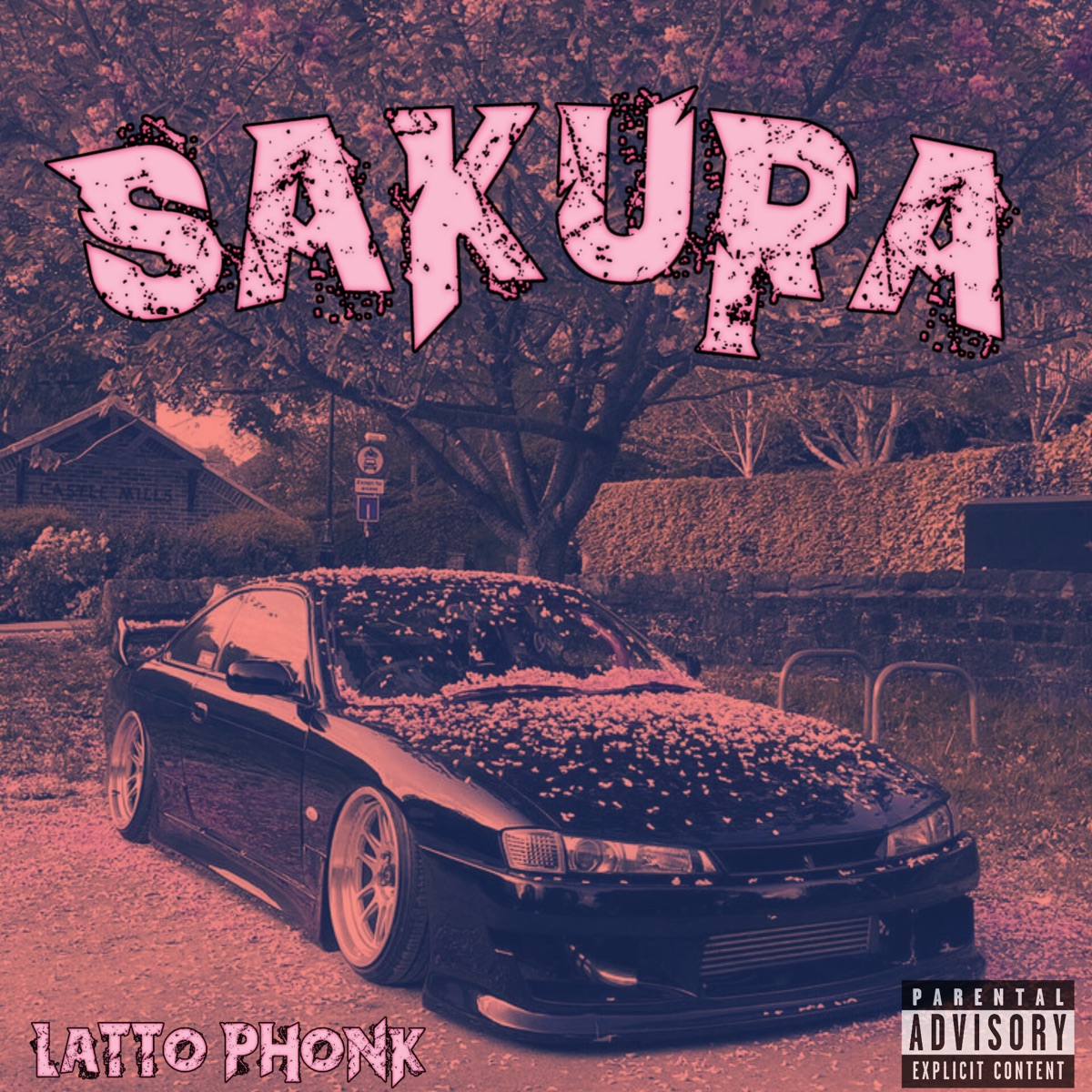 Sakura (Speed Up) - Single by Latto Phonk album cover