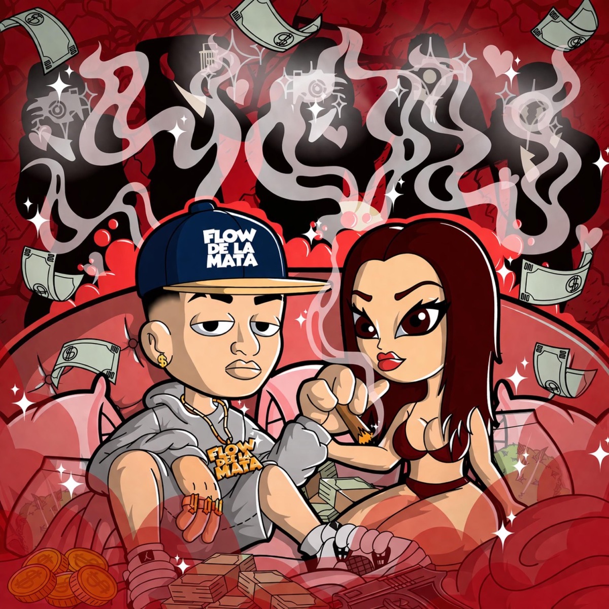 EN LA INTIMIDAD (feat. FLOW DE LA MATA) - Single by You album cover