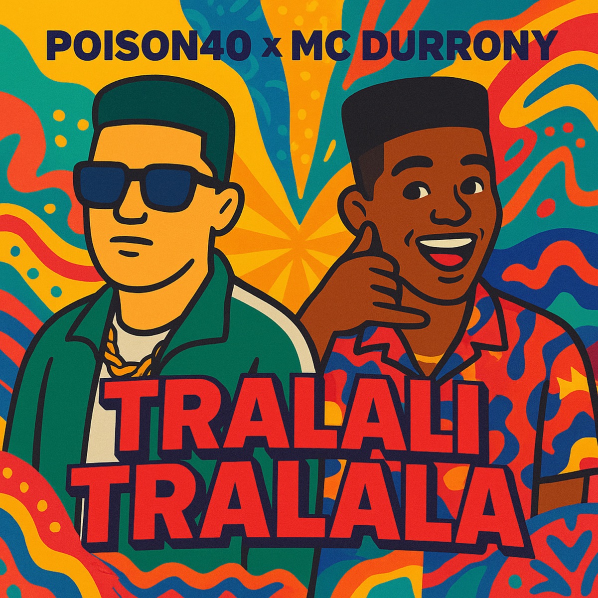 Tralali Tralala - Single by MC Durrony & Poison40 album cover