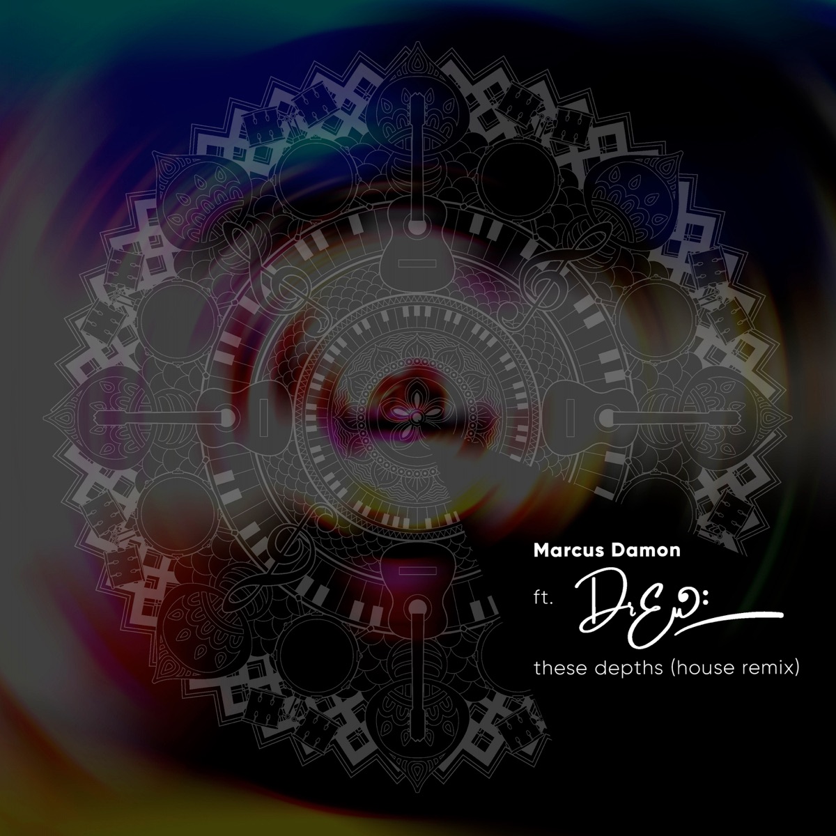 These Depths (House Remix) [feat. Drew] - Single by Marcus Damon album cover