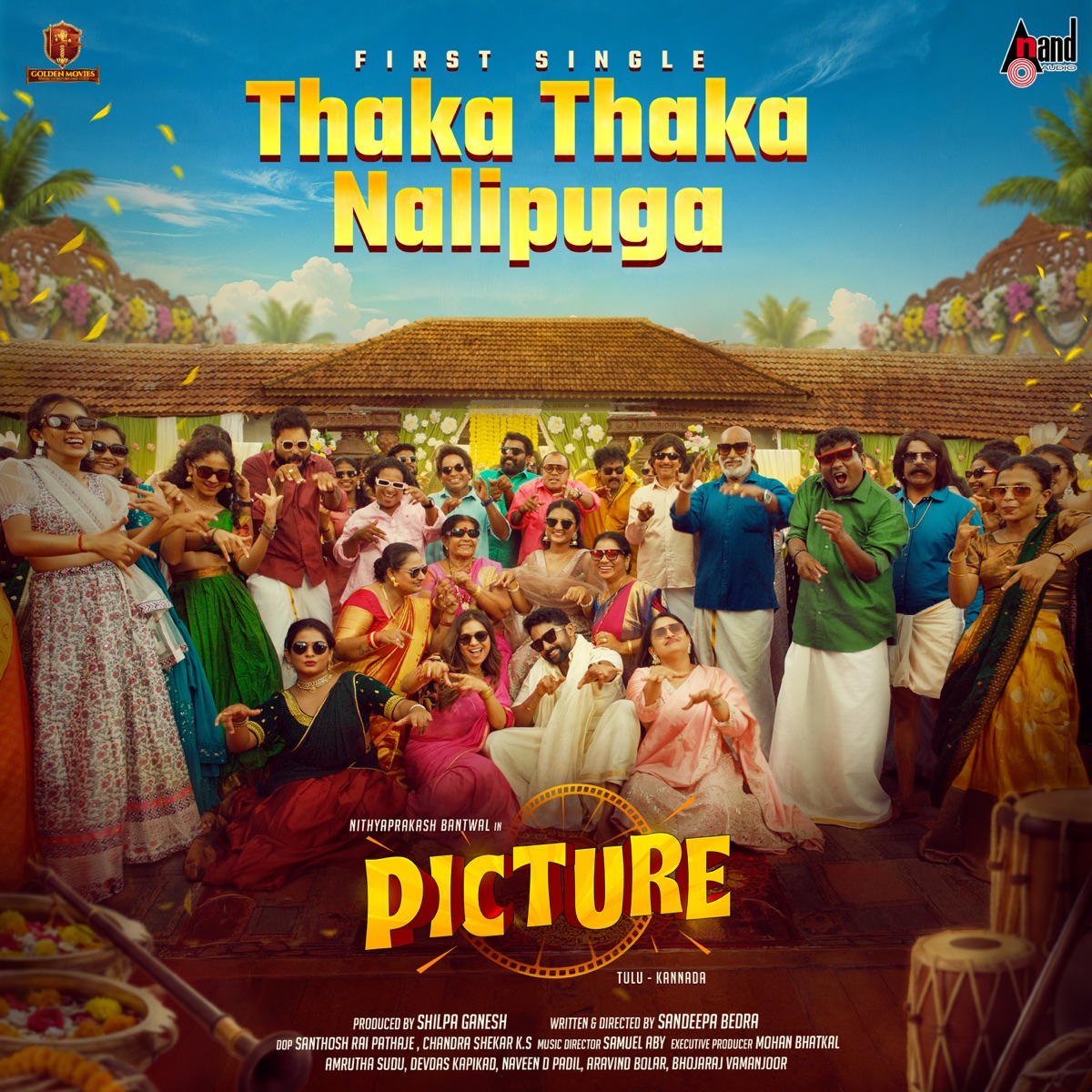 Thaka Thaka Nalipuga (From "Picture") [Tulu Version] - Single by Adhvik, Samuel Aby, Angel Mary Joseph, Shameer Mudipu & Anup Bhandari album cover