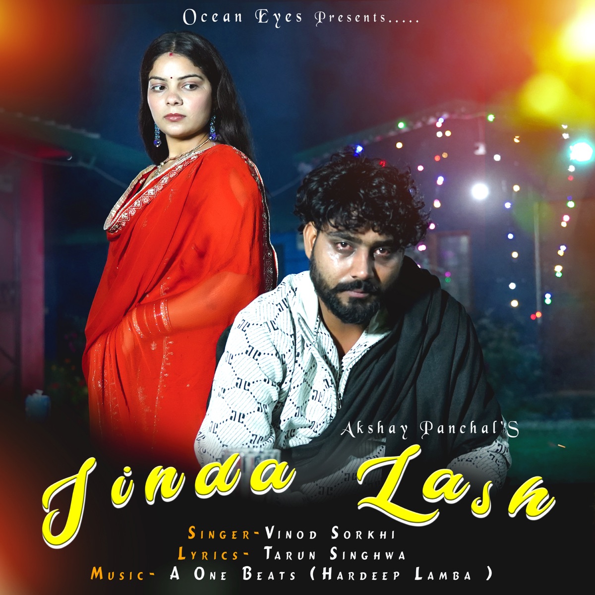 Jinda Lash (feat. Akshay Panchal) - Single by Vinod Sorkhi album cover