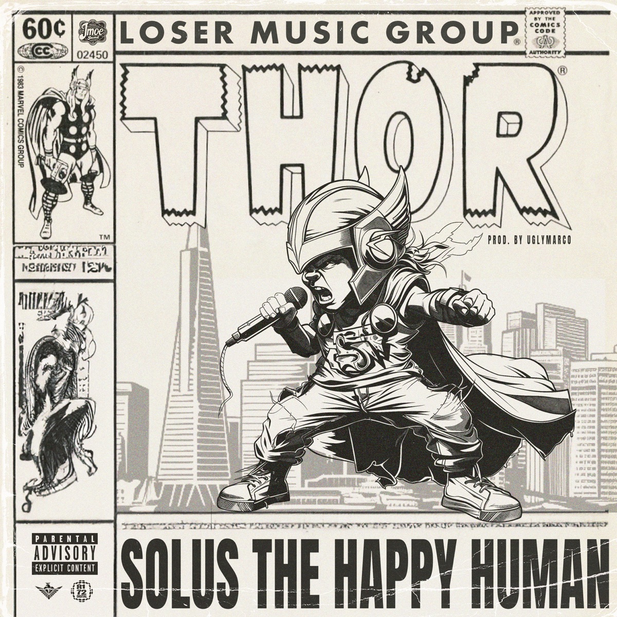 Thor - Single by Solus the Happy Human album cover