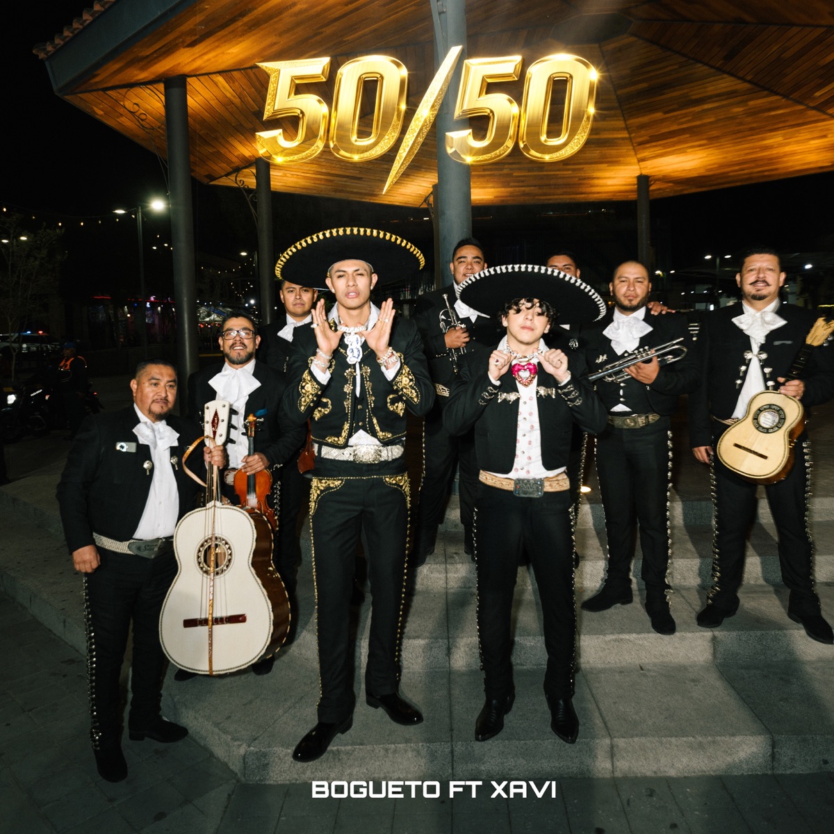 50/50 - Single by El Bogueto & Xavi album cover