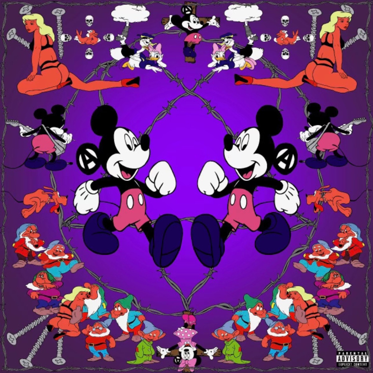 FOR NOTHING by Nine Vicious album cover