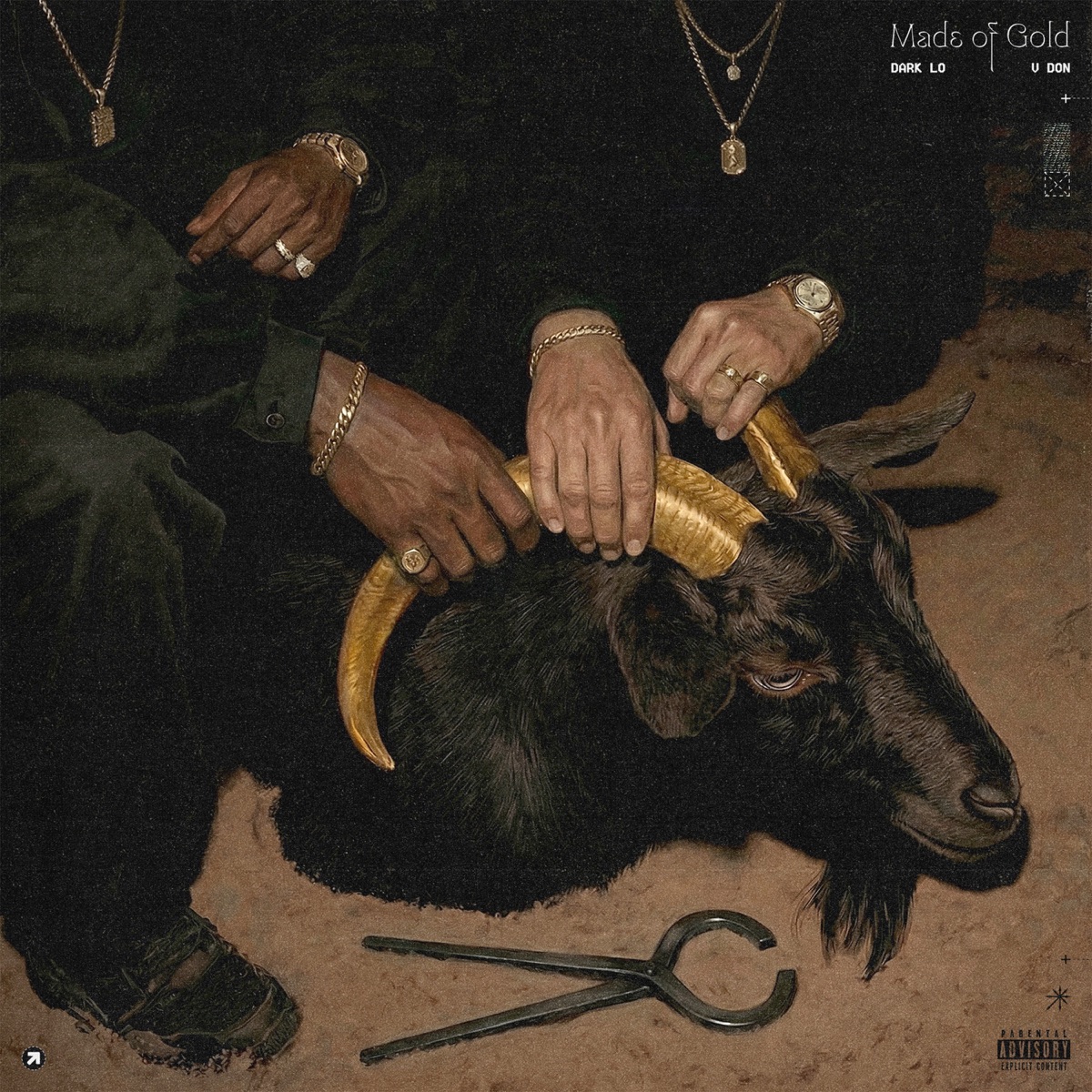 MADE OF GOLD by Dark Lo & V Don album cover