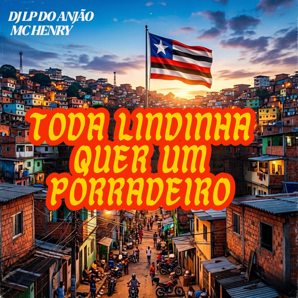 Toda Lindinha Quer um Porradeiro - Single by Dj LP Do Anjão & MC HENRY album cover
