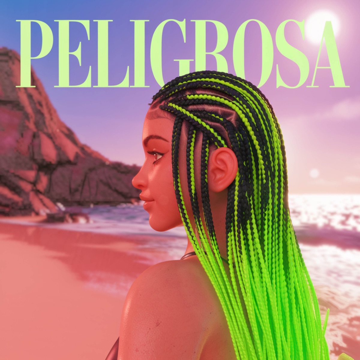 Peligrosa - Single by florv1 oficial album cover