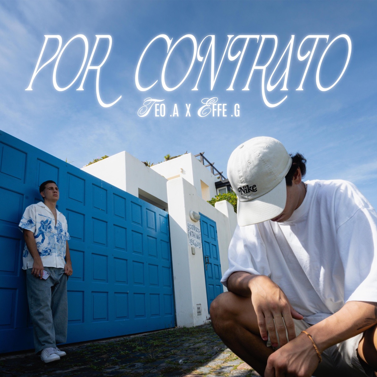 Por Contrato (feat. Effe g) - Single by Teo A album cover