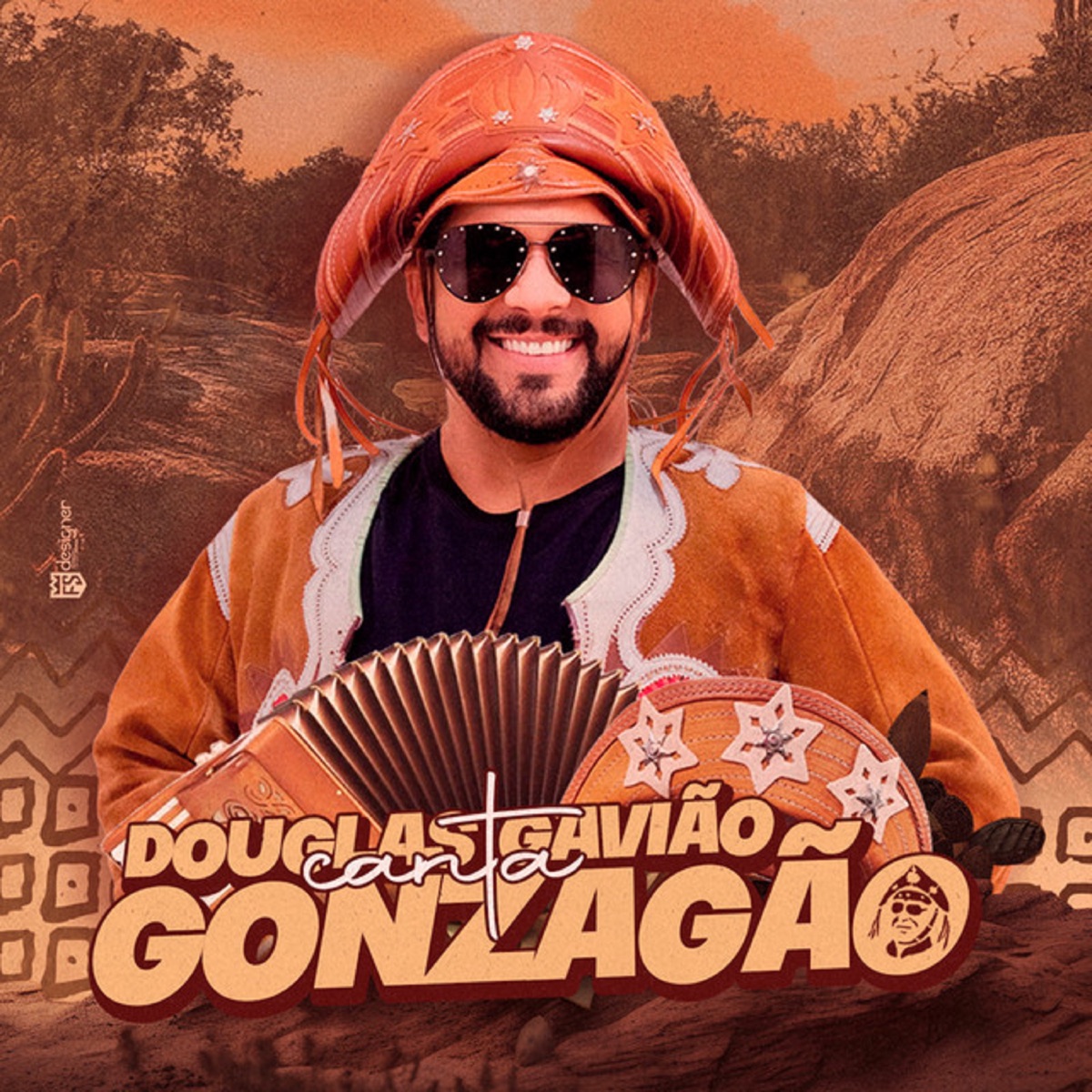 Douglas Gavião Canta Gonzagão - EP by Douglas Gavião album cover