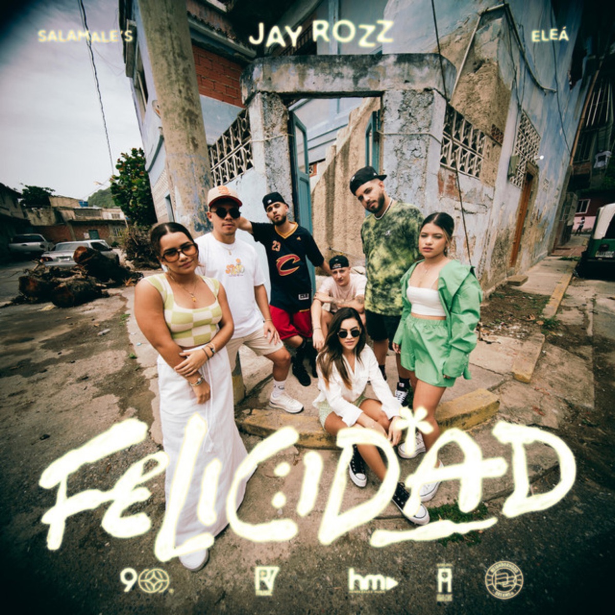 La Felicidad - Single by JAY ROZZ, Salamales & Eleá album cover