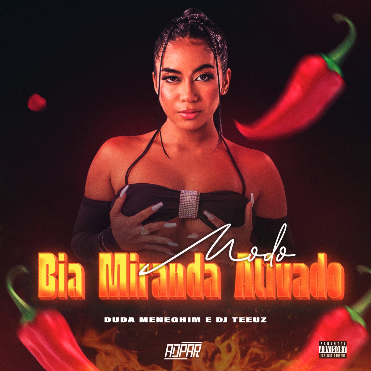 Modo Bia Miranda Ativado - Single by Duda meneghim & DJ TEEUZ album cover