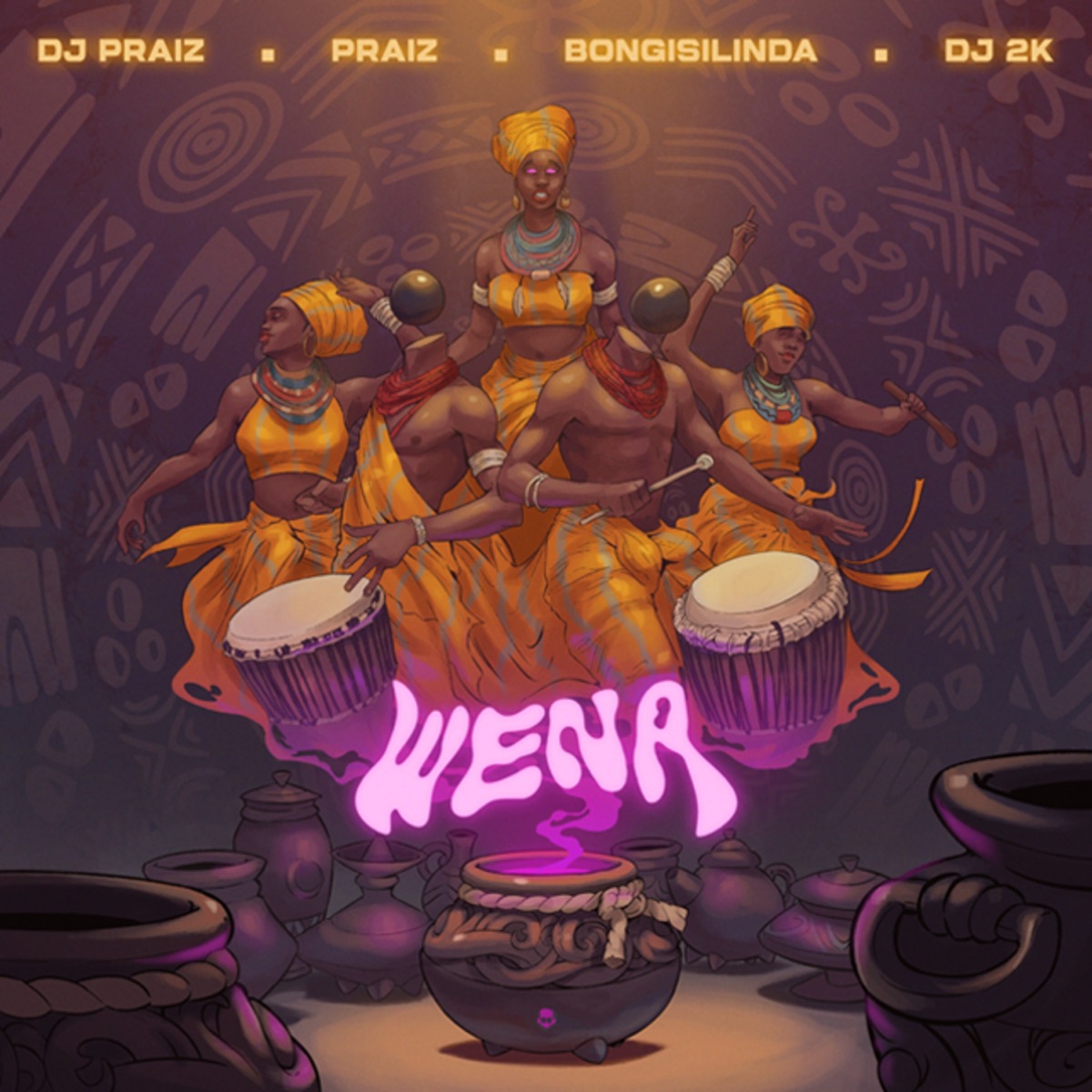 Wena (feat. Dj 2k) - Single by DJ Praiz, Praiz & Bongi Silinda album cover