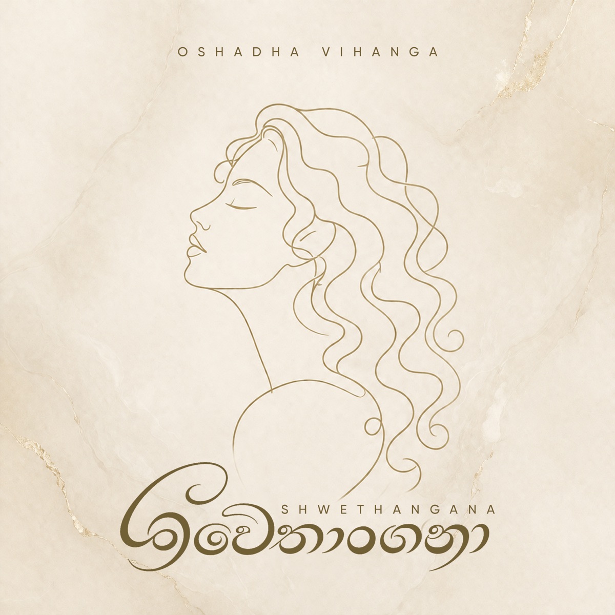 Shwethangana - Single by Oshadha Vihanga album cover