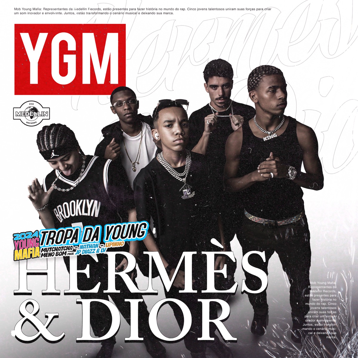 Hermès&Dior - Single by Young Mafia & LV album cover