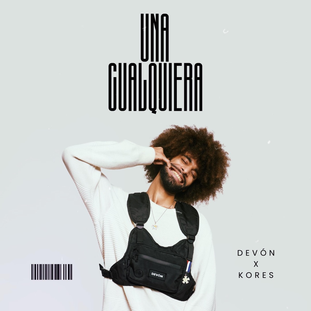 UNA CUALQUIERA - Single by Devón & Kores album cover