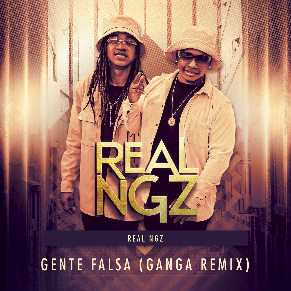 Gente Falsa (Ganga Remix) - Single by Real Niggaz album cover