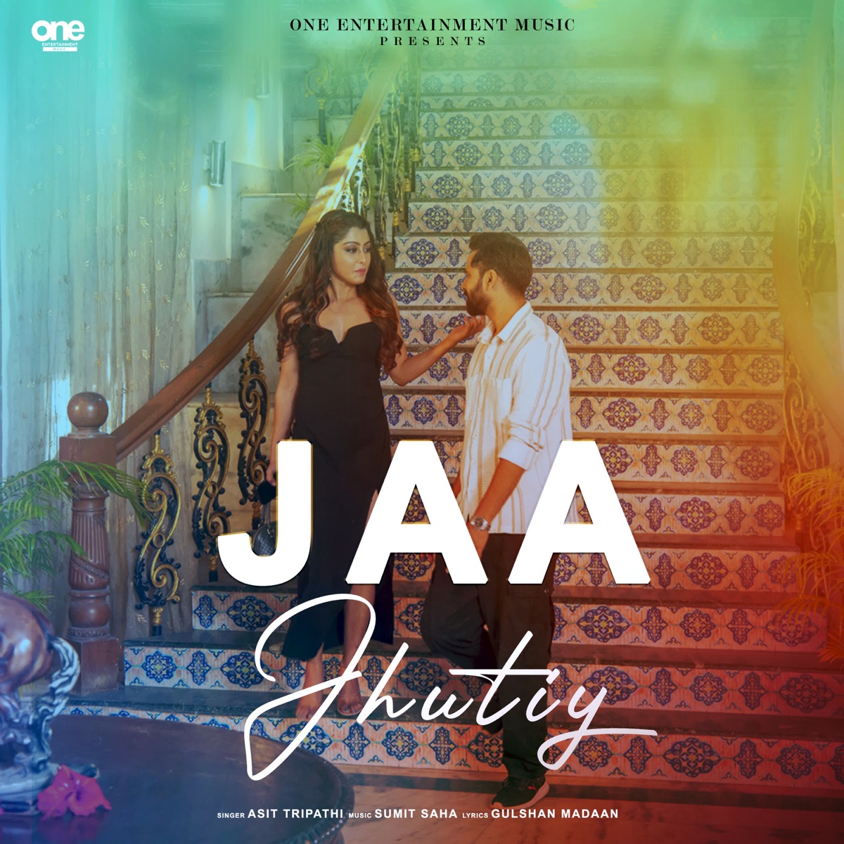 Jaa Jhutiy - Single by Asit Tripathi album cover