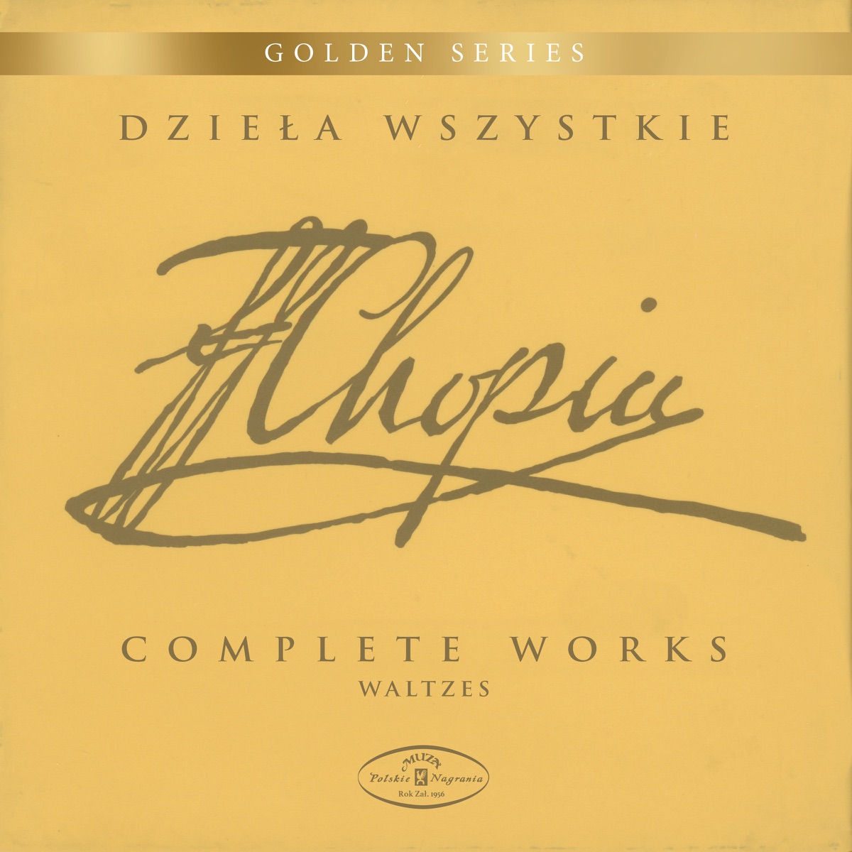Chopin: Complete Works - Waltzes (Golden Series) by Regina Smendzianka album cover
